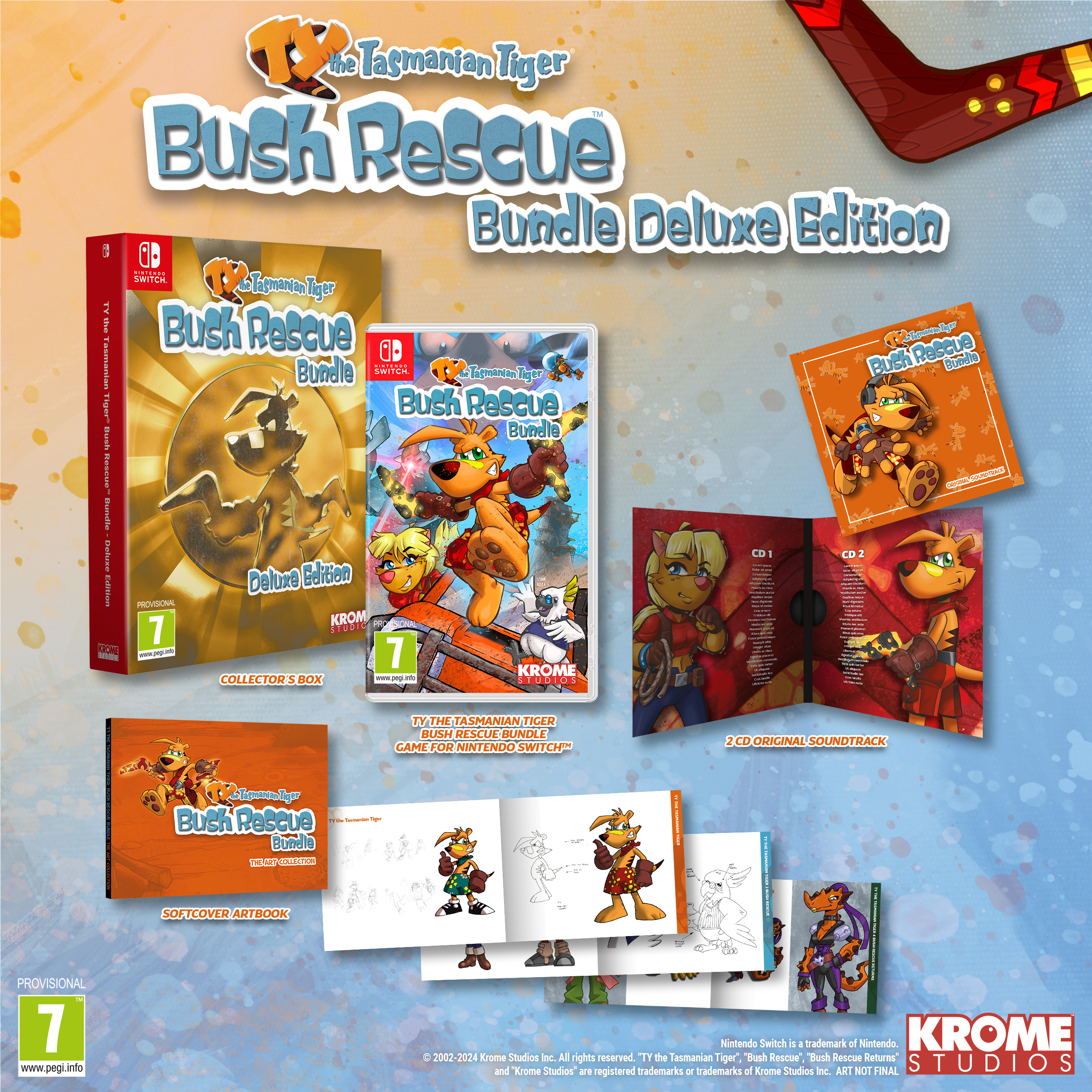 TY the Tasmanian Tiger HD: Bush Rescue Bundle